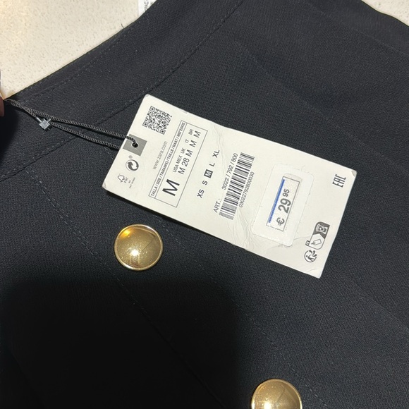 ZARA black skort - Picture 2 of 4